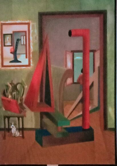 L\'ospite invadente - a Paint Artowrk by Jose Luis Mannucci Marcos